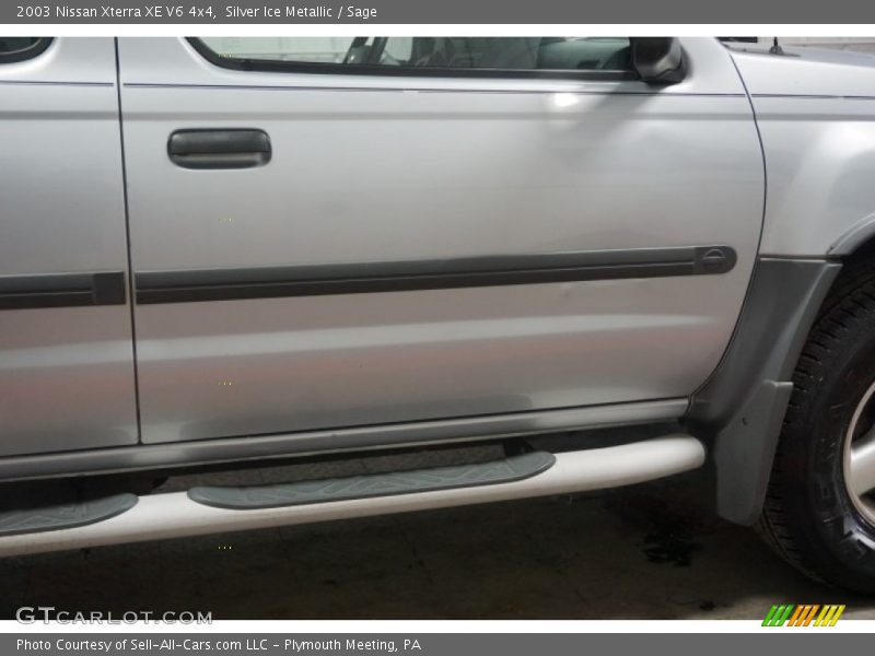 Silver Ice Metallic / Sage 2003 Nissan Xterra XE V6 4x4