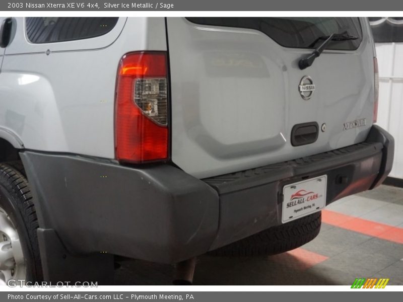 Silver Ice Metallic / Sage 2003 Nissan Xterra XE V6 4x4