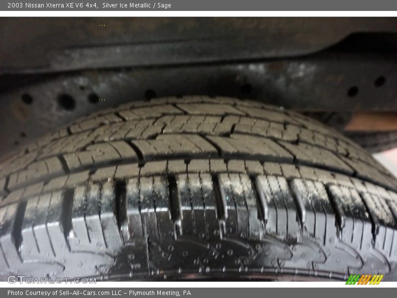 Silver Ice Metallic / Sage 2003 Nissan Xterra XE V6 4x4