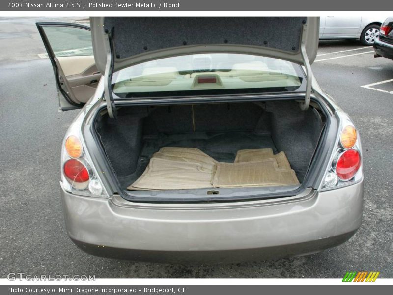 Polished Pewter Metallic / Blond 2003 Nissan Altima 2.5 SL