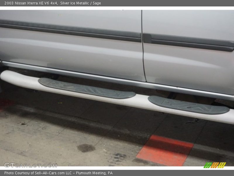 Silver Ice Metallic / Sage 2003 Nissan Xterra XE V6 4x4