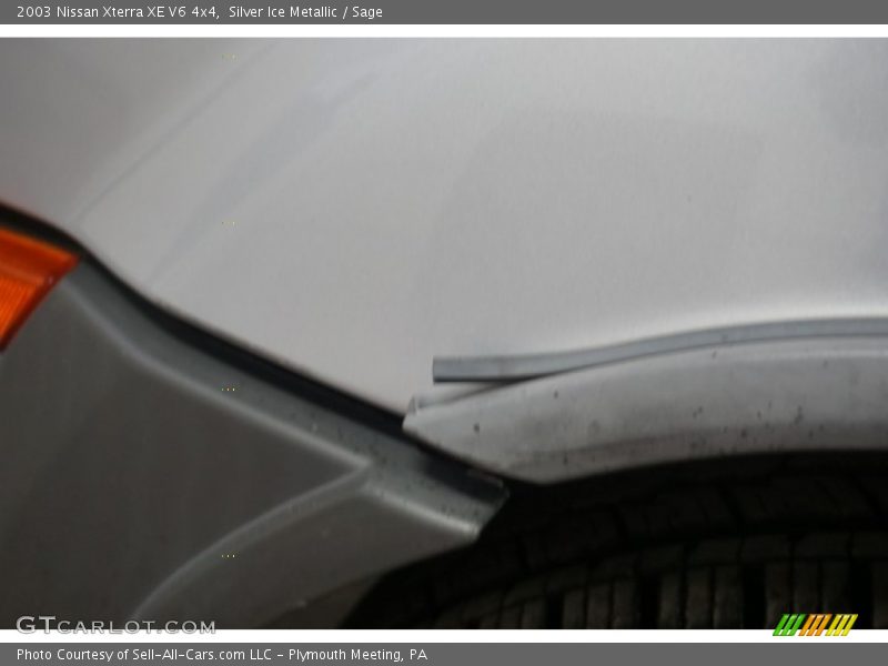 Silver Ice Metallic / Sage 2003 Nissan Xterra XE V6 4x4