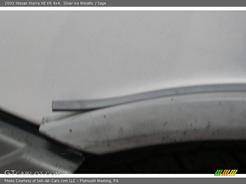 Silver Ice Metallic / Sage 2003 Nissan Xterra XE V6 4x4