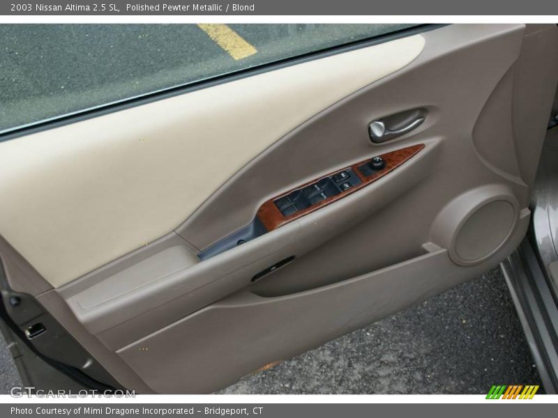 Polished Pewter Metallic / Blond 2003 Nissan Altima 2.5 SL