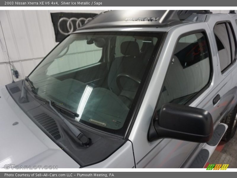 Silver Ice Metallic / Sage 2003 Nissan Xterra XE V6 4x4