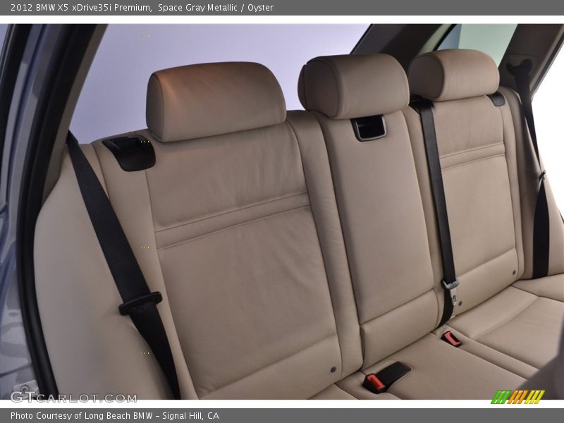 Space Gray Metallic / Oyster 2012 BMW X5 xDrive35i Premium