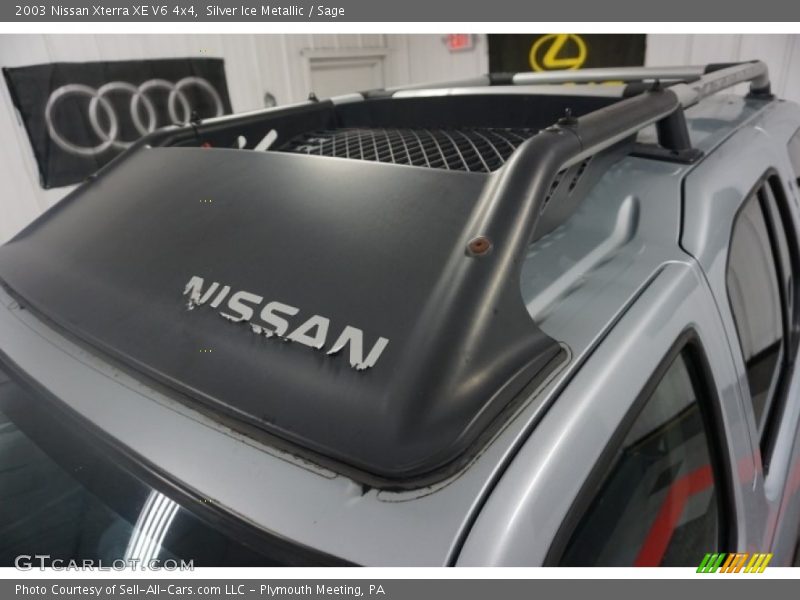 Silver Ice Metallic / Sage 2003 Nissan Xterra XE V6 4x4