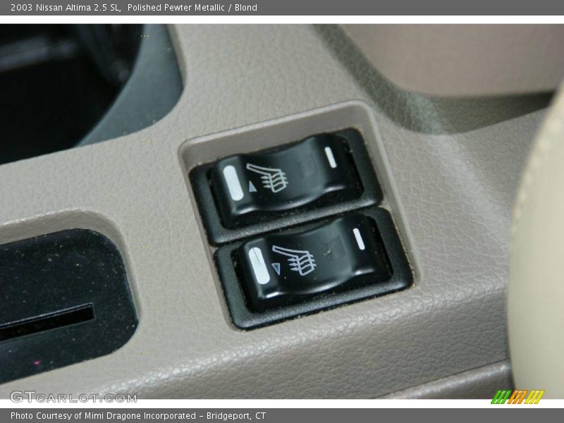 Polished Pewter Metallic / Blond 2003 Nissan Altima 2.5 SL