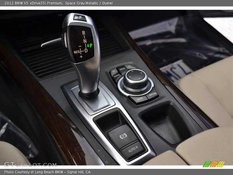 Space Gray Metallic / Oyster 2012 BMW X5 xDrive35i Premium