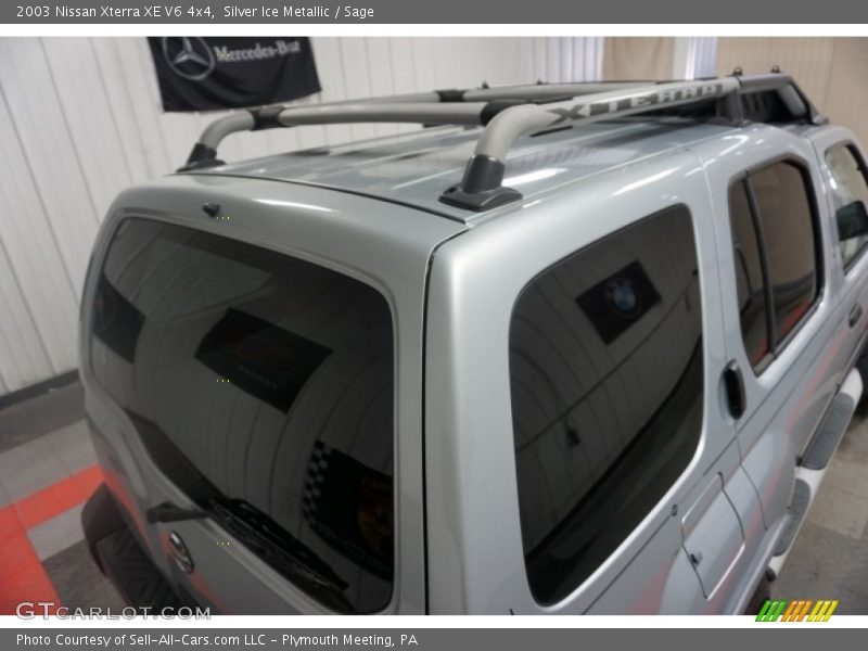 Silver Ice Metallic / Sage 2003 Nissan Xterra XE V6 4x4