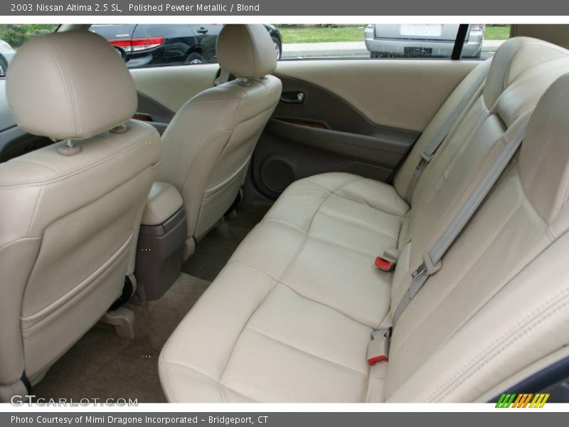Polished Pewter Metallic / Blond 2003 Nissan Altima 2.5 SL
