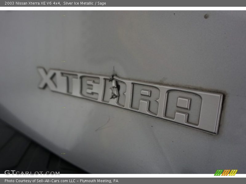 Silver Ice Metallic / Sage 2003 Nissan Xterra XE V6 4x4