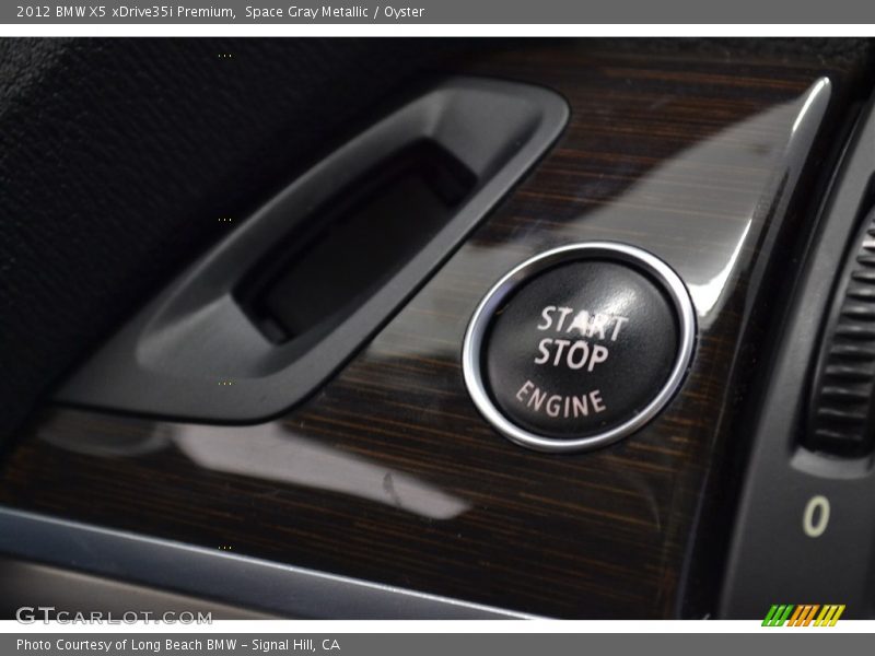Space Gray Metallic / Oyster 2012 BMW X5 xDrive35i Premium