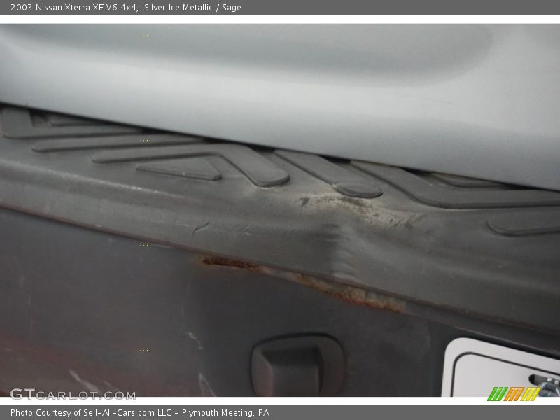 Silver Ice Metallic / Sage 2003 Nissan Xterra XE V6 4x4