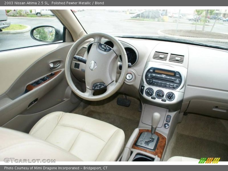 Polished Pewter Metallic / Blond 2003 Nissan Altima 2.5 SL