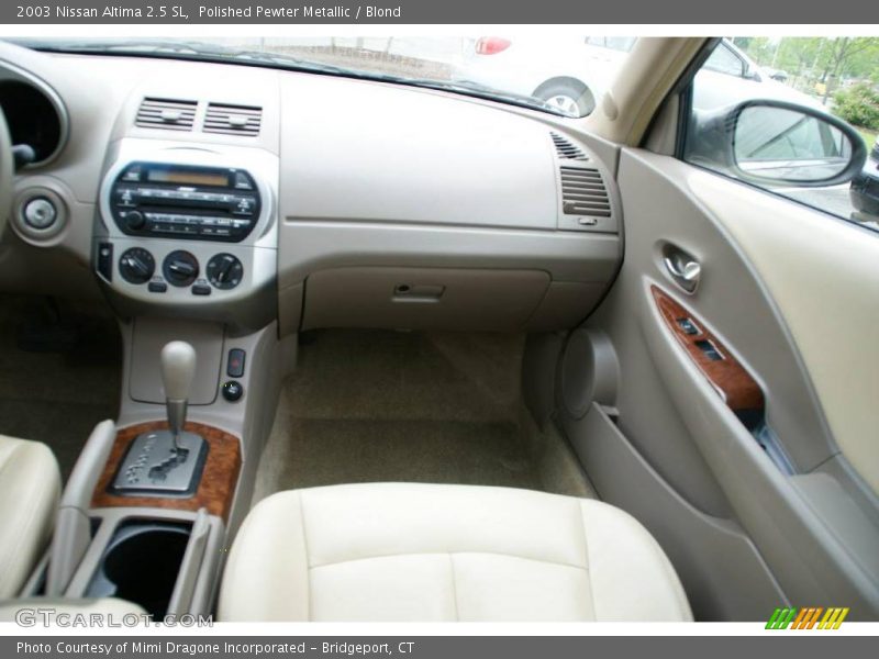Polished Pewter Metallic / Blond 2003 Nissan Altima 2.5 SL