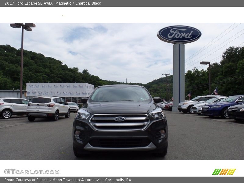 Magnetic / Charcoal Black 2017 Ford Escape SE 4WD