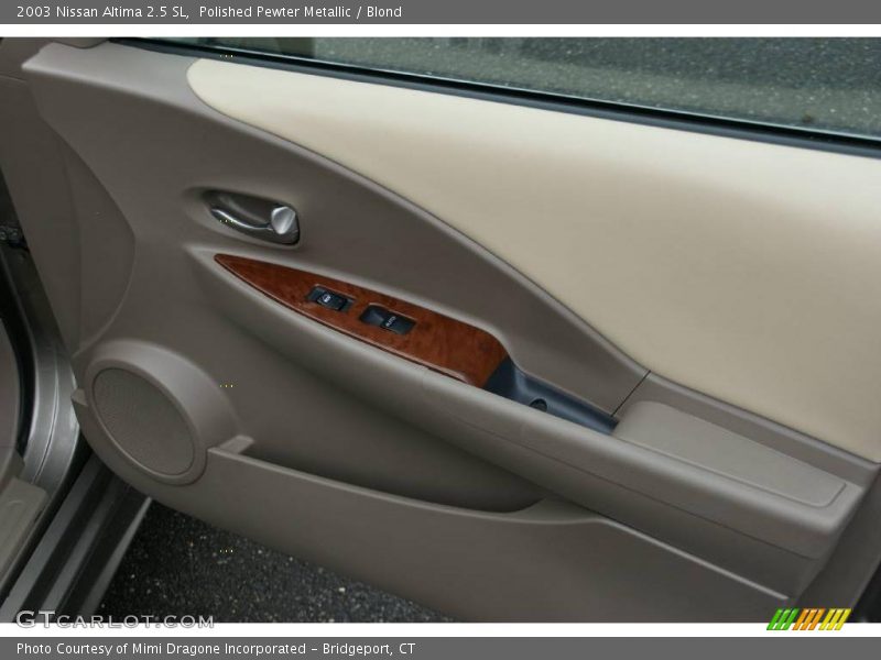 Polished Pewter Metallic / Blond 2003 Nissan Altima 2.5 SL