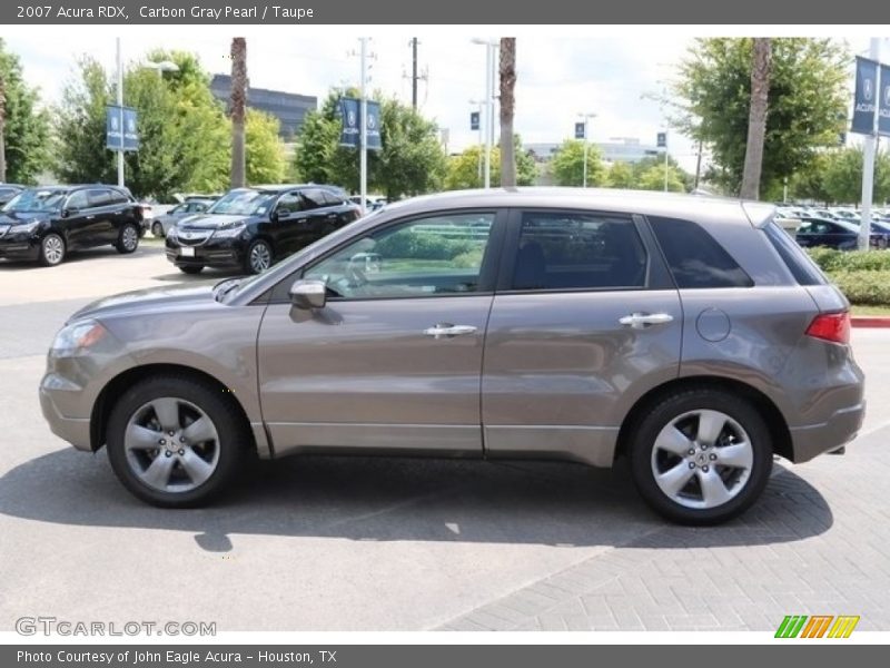 Carbon Gray Pearl / Taupe 2007 Acura RDX