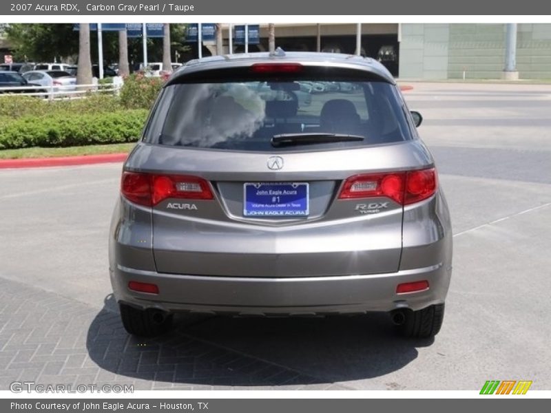 Carbon Gray Pearl / Taupe 2007 Acura RDX