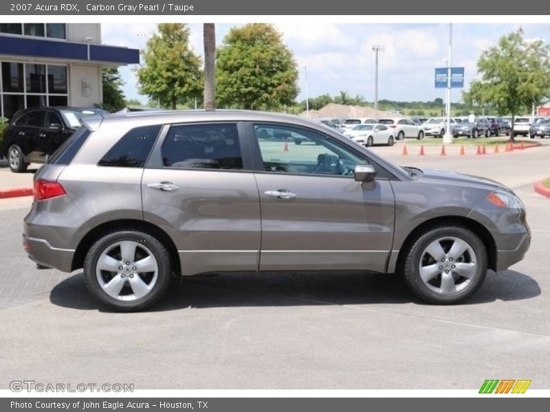 Carbon Gray Pearl / Taupe 2007 Acura RDX