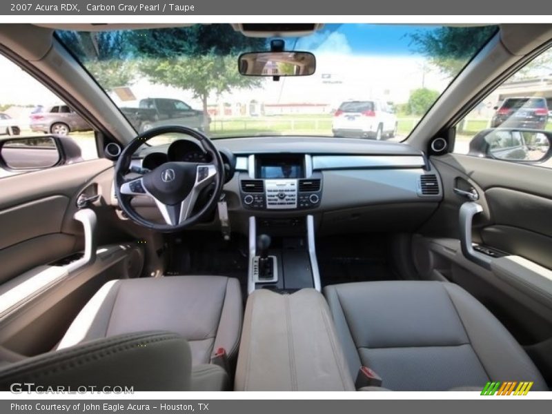 Carbon Gray Pearl / Taupe 2007 Acura RDX