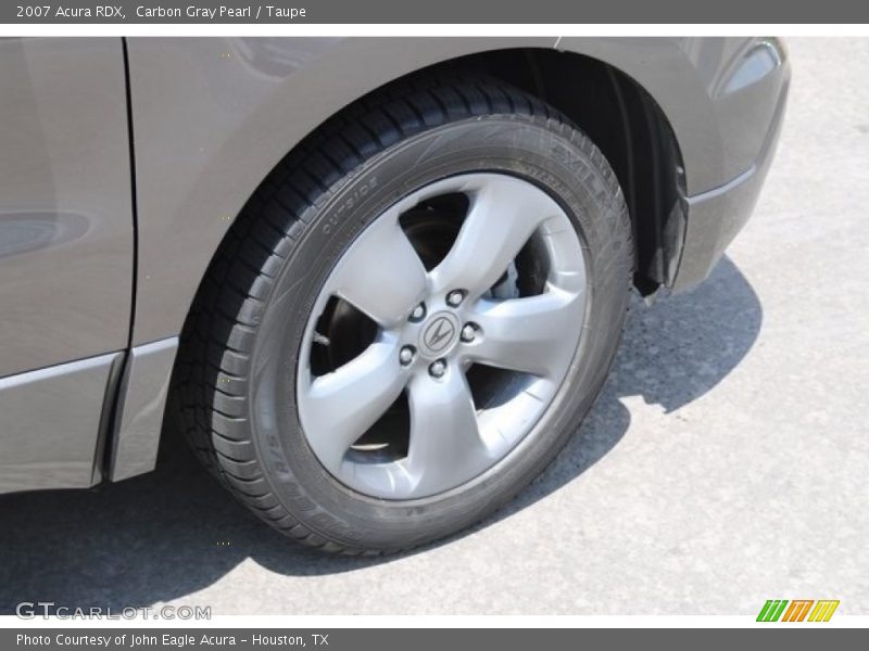Carbon Gray Pearl / Taupe 2007 Acura RDX