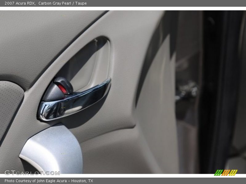 Carbon Gray Pearl / Taupe 2007 Acura RDX