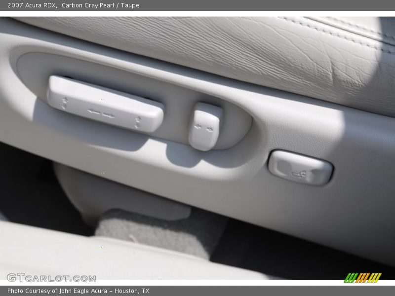 Carbon Gray Pearl / Taupe 2007 Acura RDX