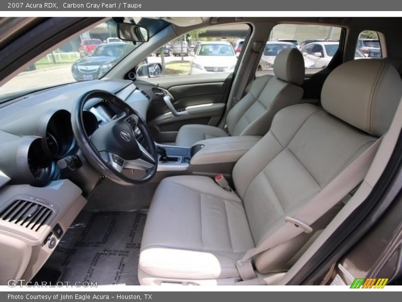 Carbon Gray Pearl / Taupe 2007 Acura RDX