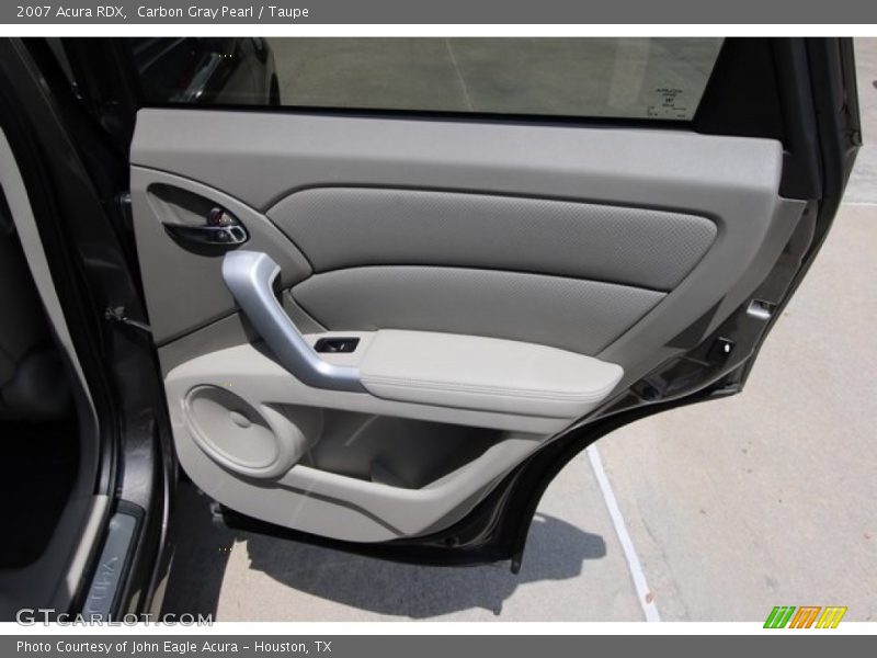 Carbon Gray Pearl / Taupe 2007 Acura RDX