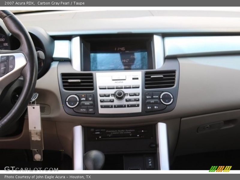 Carbon Gray Pearl / Taupe 2007 Acura RDX