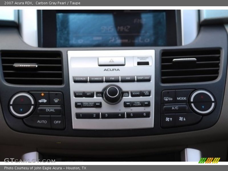 Carbon Gray Pearl / Taupe 2007 Acura RDX
