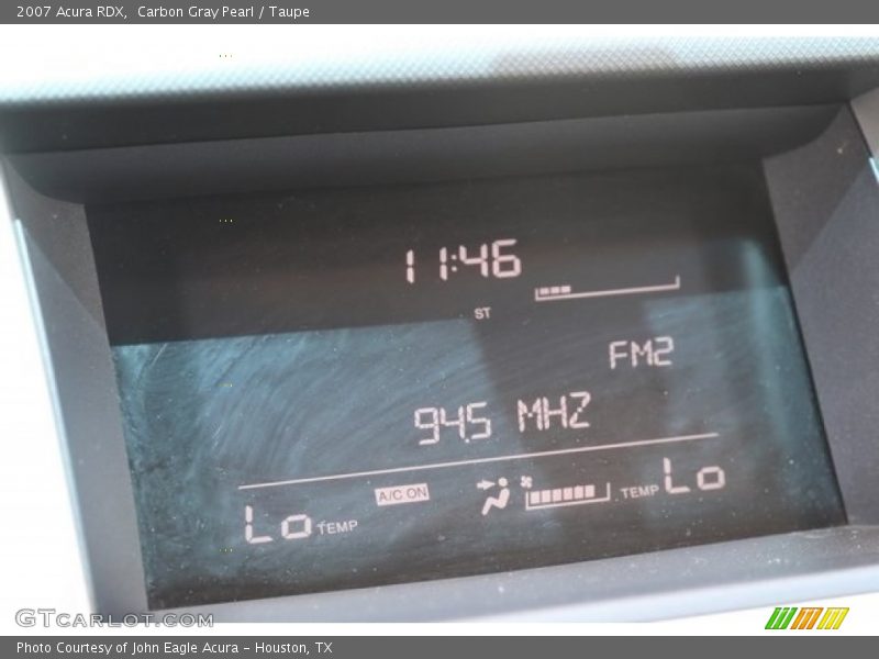 Carbon Gray Pearl / Taupe 2007 Acura RDX