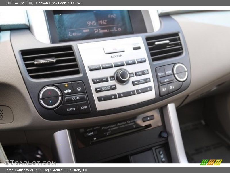 Carbon Gray Pearl / Taupe 2007 Acura RDX