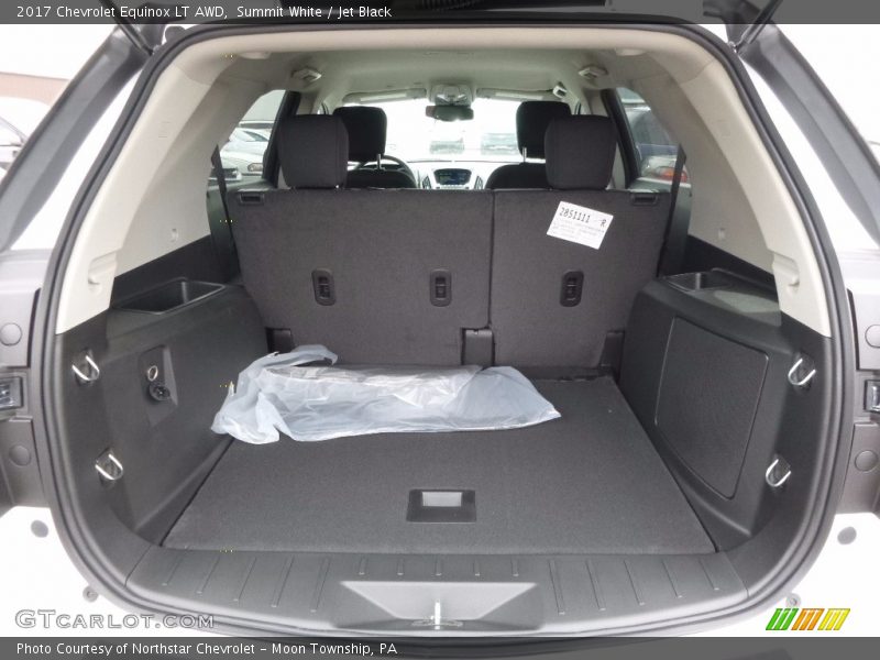 Summit White / Jet Black 2017 Chevrolet Equinox LT AWD