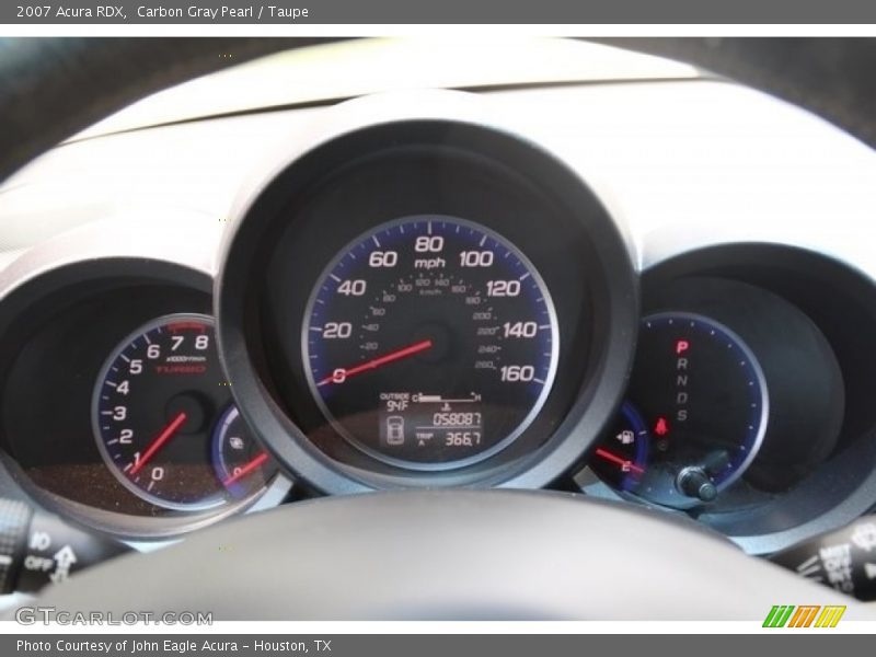 Carbon Gray Pearl / Taupe 2007 Acura RDX