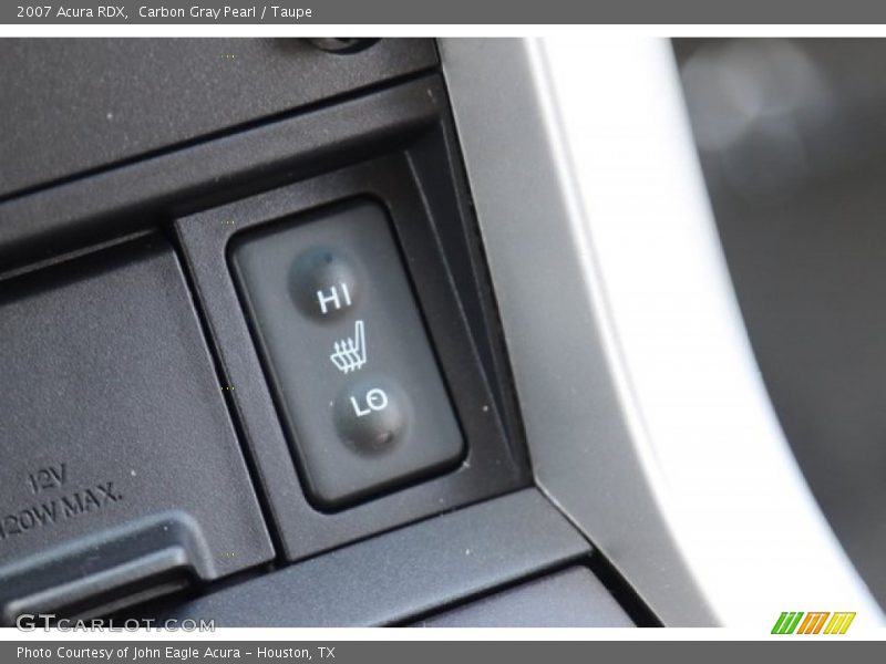 Carbon Gray Pearl / Taupe 2007 Acura RDX