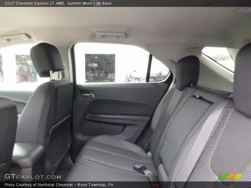 Summit White / Jet Black 2017 Chevrolet Equinox LT AWD