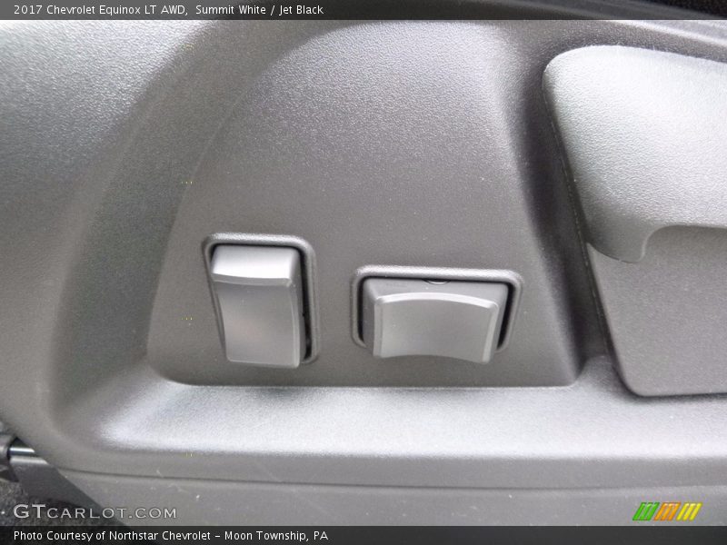 Summit White / Jet Black 2017 Chevrolet Equinox LT AWD