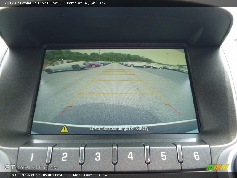 Summit White / Jet Black 2017 Chevrolet Equinox LT AWD