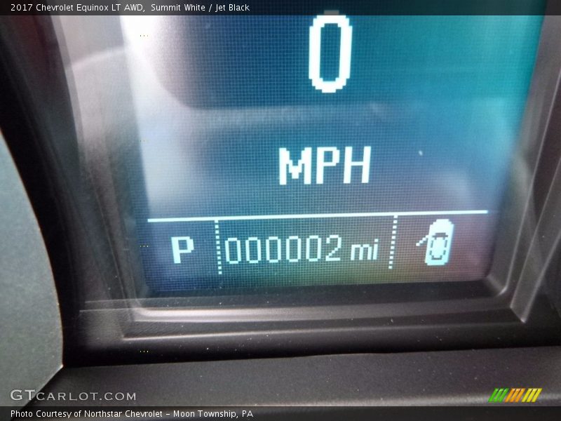 Summit White / Jet Black 2017 Chevrolet Equinox LT AWD