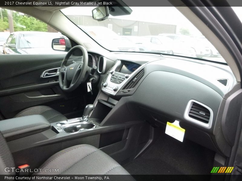Nightfall Gray Metallic / Jet Black 2017 Chevrolet Equinox LS