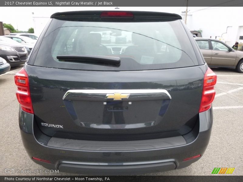 Nightfall Gray Metallic / Jet Black 2017 Chevrolet Equinox LS