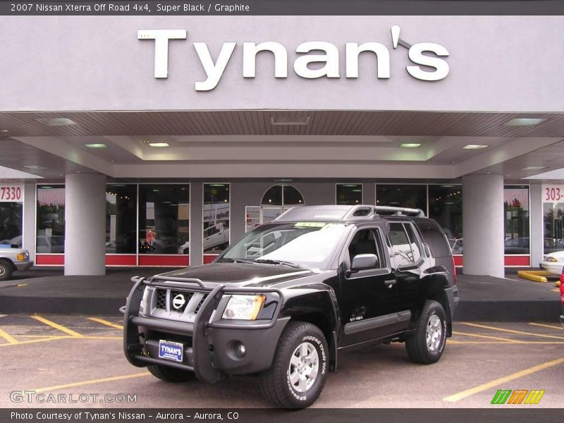 Super Black / Graphite 2007 Nissan Xterra Off Road 4x4