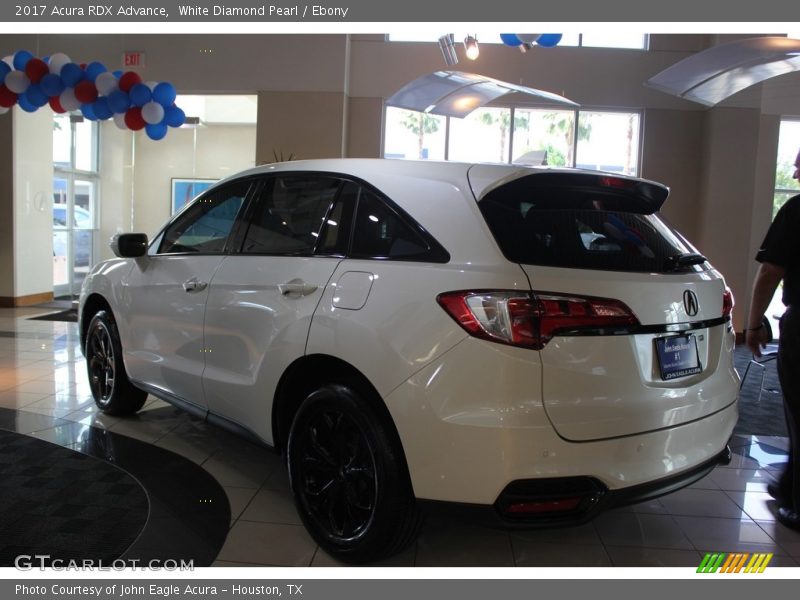 White Diamond Pearl / Ebony 2017 Acura RDX Advance
