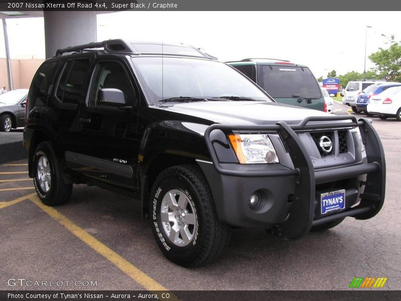 Super Black / Graphite 2007 Nissan Xterra Off Road 4x4