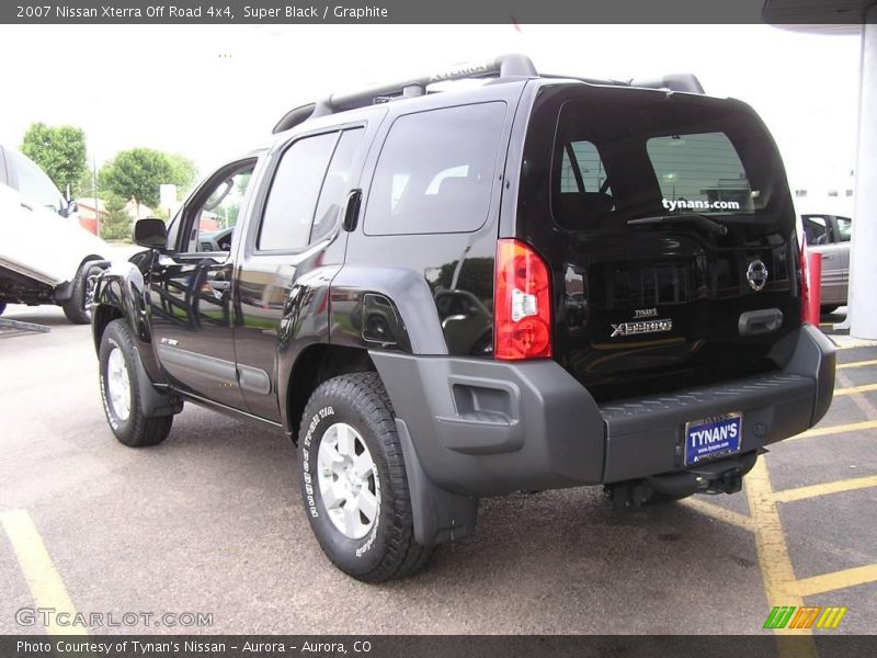 Super Black / Graphite 2007 Nissan Xterra Off Road 4x4