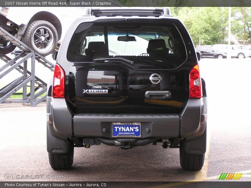 Super Black / Graphite 2007 Nissan Xterra Off Road 4x4