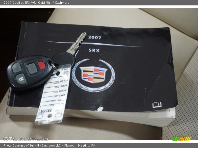Gold Mist / Cashmere 2007 Cadillac SRX V6